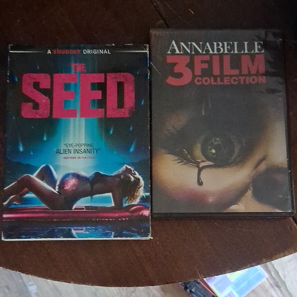 The Seed and Annabelle 3 Film Collection DVDs